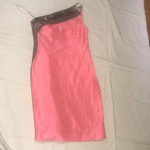 Women’s Versace one shoulder dress